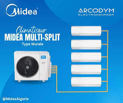 Midea Multi-Split | 5 Sorties